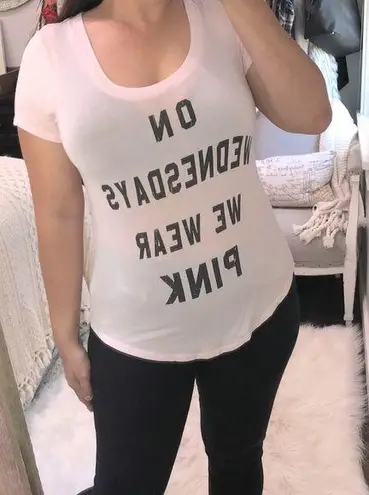 Mean Girls on Wednesday’s we wear pink xsmall top