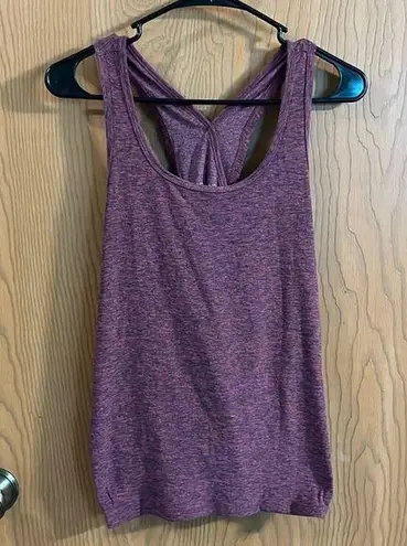 Beyond Yoga Spacedye Criss Cross Open Back Athletic Tank Medium