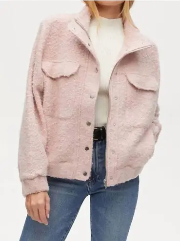 Michael Stars Leti Jacket In Rose XS