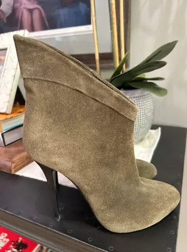 Giuseppe Zanotti Suede Ankle Booties Womens Size 38