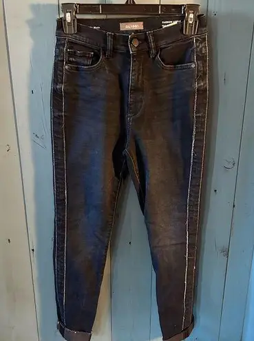 DL1961 Farrow Ankle Jeans Womens 26 Black High Rise Instasculpt Skinny Stretch