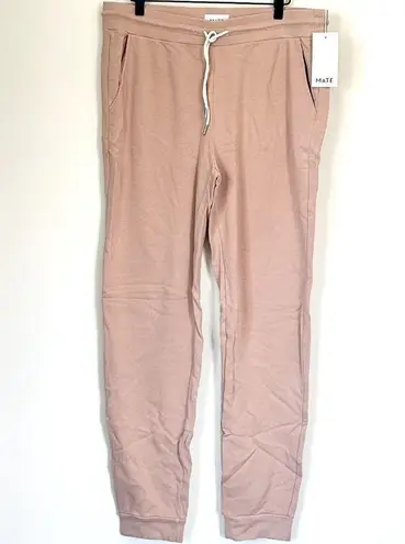 Mate the Label NWT  Rose Organic Terry Classic Jogger - XL