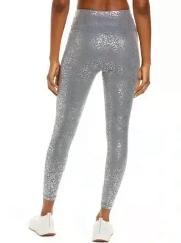 Sweaty Betty  Goddess 7/8 Workout Leggings GREY TERRAZZO FOIL PRINT Size XL 🆕