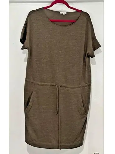 Wilfred Free Women's Florence Dress Size S Short Sleeve Casual Pockets Travel