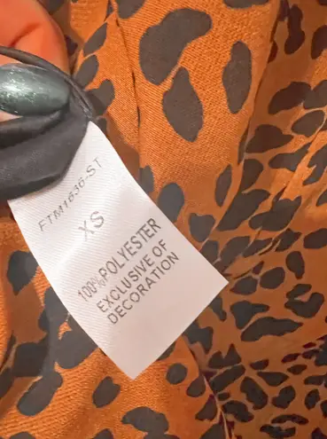 Boutique NWT Leopard Print Dress