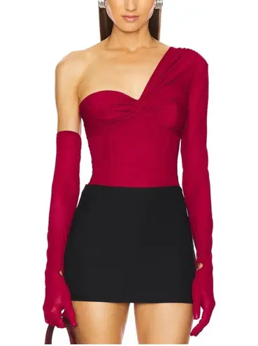 Michael Costello x Revolve Nobu Galaxy Bodysuit with Glove size Small