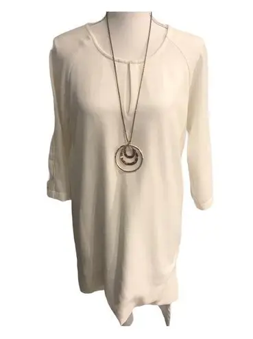 Blaque Label 3/4 Sleeve Hi-Low Shift Dress