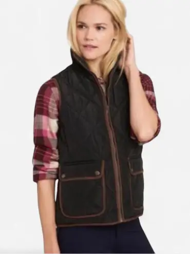G.H. Bass &Co. Made in Maine G.H. BASS Black Quilted Vest — Sz XS