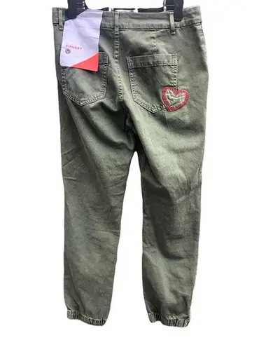 Sundry NWT  GREEN JOGGERS