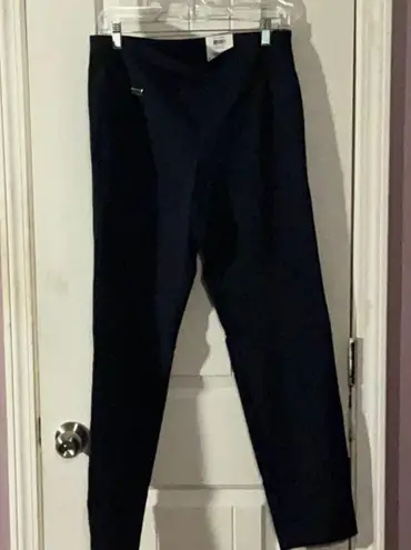 Alfani  Women's Tummy-Control Skinny Ankle Pants Dark Blue Modern Navy SZ6