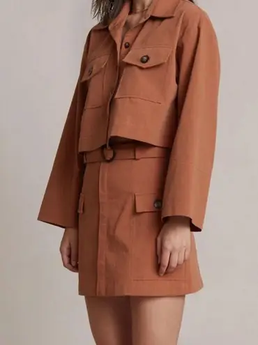 Bec & Bridge Arizona Mini Skirt in Terracotta