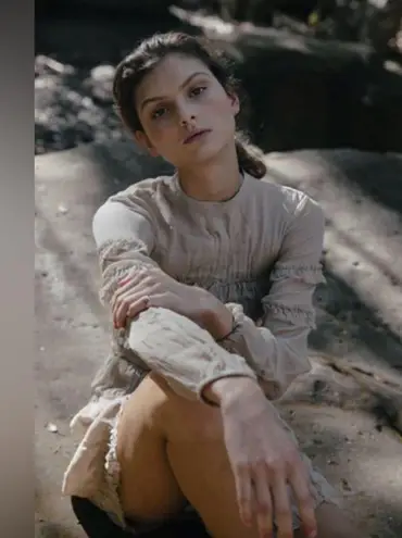 SIR. The Label | Ilona Silk Mini Dress | XS Tan