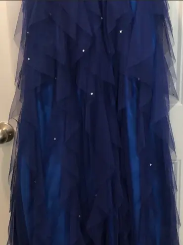 Macy's Blue Prom / Pageant Gown