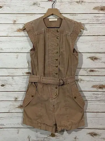 Ulla Johnson Briar Belted Romper - Urchin - 2