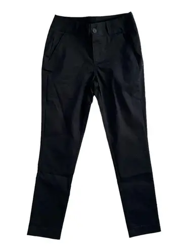 NWT Saint + Sofia Eden Chino Pants in Solid Black | US 2