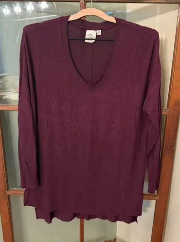White Crow Red Long Sleeve Tunic - Size XS