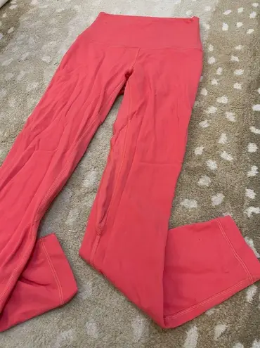 Lululemon  Athletica high rise align hot pink leggings women’s size 2