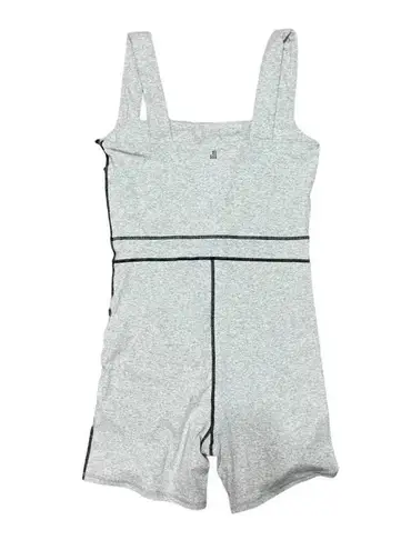 We Wore What NEW Women's Size Large Gray Corset Bodysuit