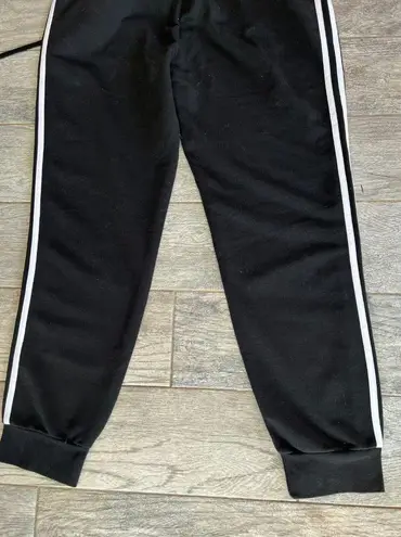 Adidas  Womens Joggers Sweatpants XL Extra Large Black Track pants