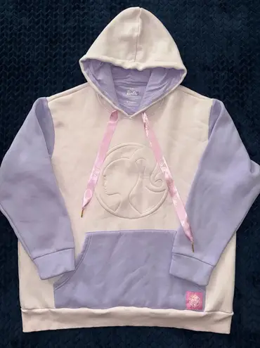 BARBIE Women’s Pullover Hoodie The Movie Truck Tour 2023 Official Exclusive 2XL Pink Size XXL