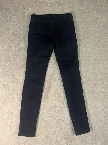 Mott and Bow Jeans Womens 28 X 30 Blue Mid Rise Skinny Medium Wash Stretch Denim