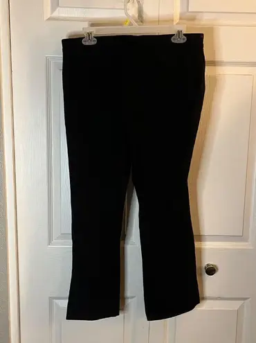 NYDJ Black Dress Capri Pants size 8P