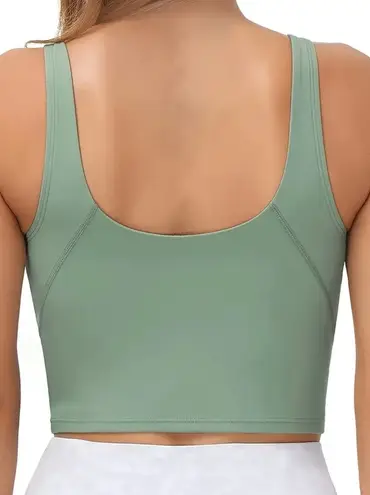 Yoga Wirefree Sports Bra With Padding Green