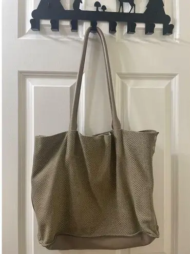 Hammitt  Oliver Tote style gray  color two different touch soft leather thumbnail 1