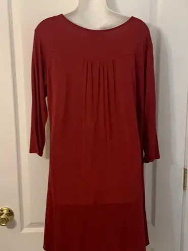 Ladies size Med Dress in Dark Red NWOT very soft