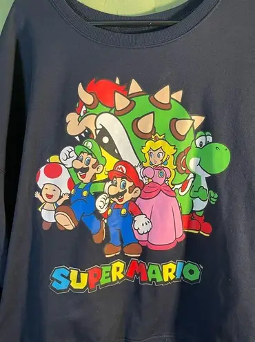 Nintendo Super Mario Brothers Graphic Sweater size XXL