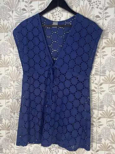 Vintage Dream Beach Women's Eyelet Tunic Cover