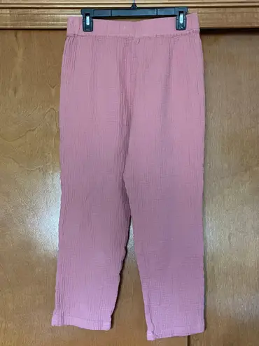 Marine layer Paula Easy Tapered Pant in Rosette Size Medium