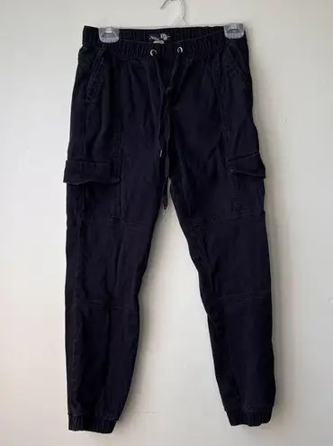 REWASH  Brand Black Cargo Jogger Pants S