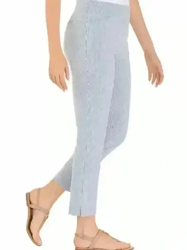 Hilary Radley 🆕 Seersucker Pull-On Ankle Pan XXL🆕