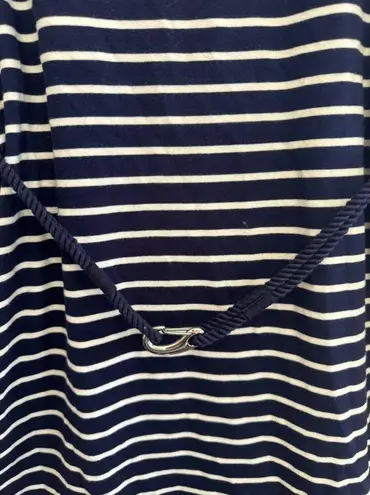 Ralph Lauren  Blue Nautical Rope Waist Mini Dress size Small