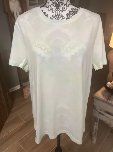 Danskin Size XL Short Sleeve Pastel Tiedyed Shirt