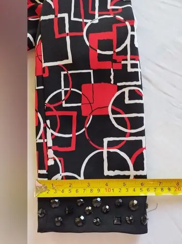 Vintage Birch Hill Multicolored Geometric Patterned Blazer Jacket Size Medium