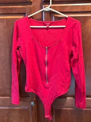 Guess Red Bodysuit