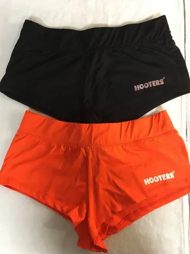 Hooters B75 Bundle of 2 Womens Rare Cheeky Shorts Both size Small