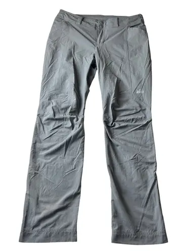 REI Womens Activator Pants Size 12 Gray Outdoor Hiking 33x30