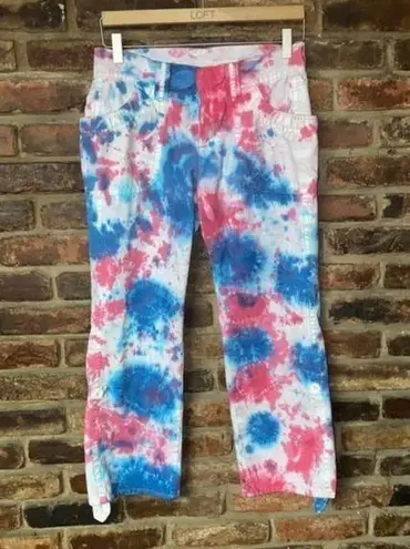 DKNY  Custom Tie Dye Convertible Pants Size 6