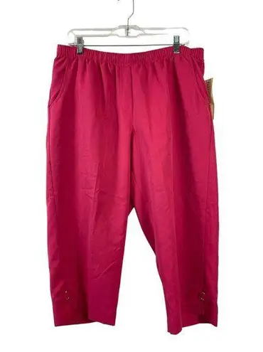 Allison Daley Women's Pink Passion Capri
