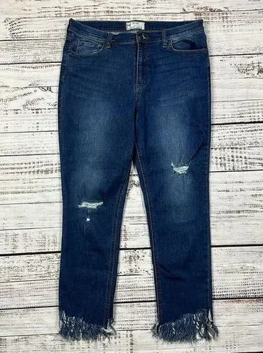 Free People  Great Heights Frayed skinny jeans size 31