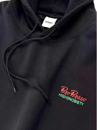 The Bar 🌺 SOLD OUT!!!  Basso x HighsnobietyCocktail Glass Hoodie Black