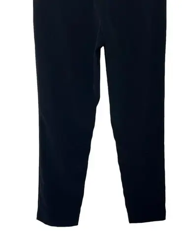 Co Essentials Black Cigarette Trousers Cropped Pants Japanese Fabric Womens XS