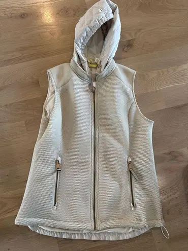 Ilse Jacobsen Hornbæk | Mesh Hooded Vest in Sand size 40
