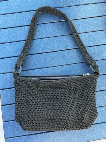 The Sak Women's Shoulder Bag Crochet Knit Tote