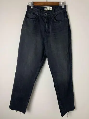 We The Free  CRVY Black High Waisted Tapered Leg Jean