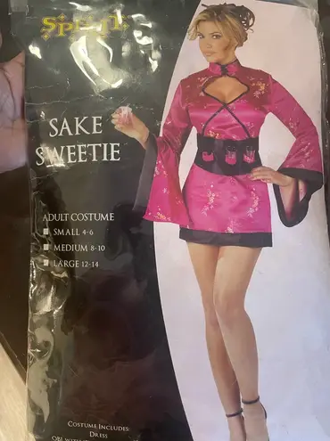 Spirit Pink and Black Sake Sweetie Costume