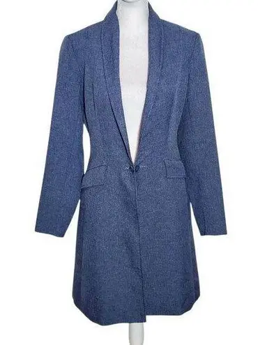 Reed Hill Vintage Blue Equestrian Day Coat Size 10 Blue Womens Equestrian Jacket